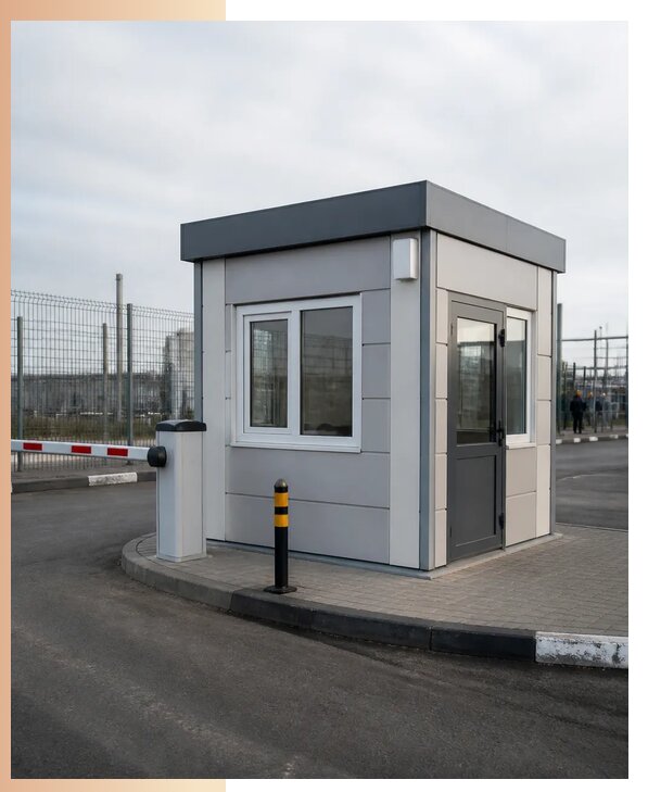 Изготовление постов охраны из сэндвич-панелей в Людинове
